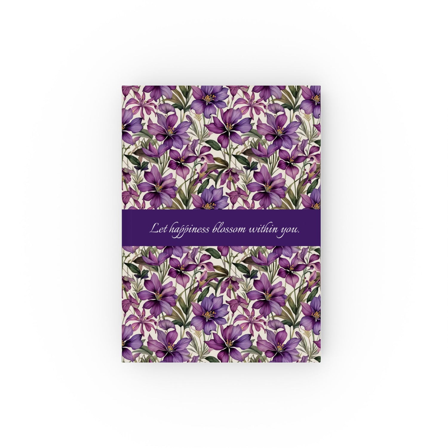 AMETHYST AURA Hard Backed Journal